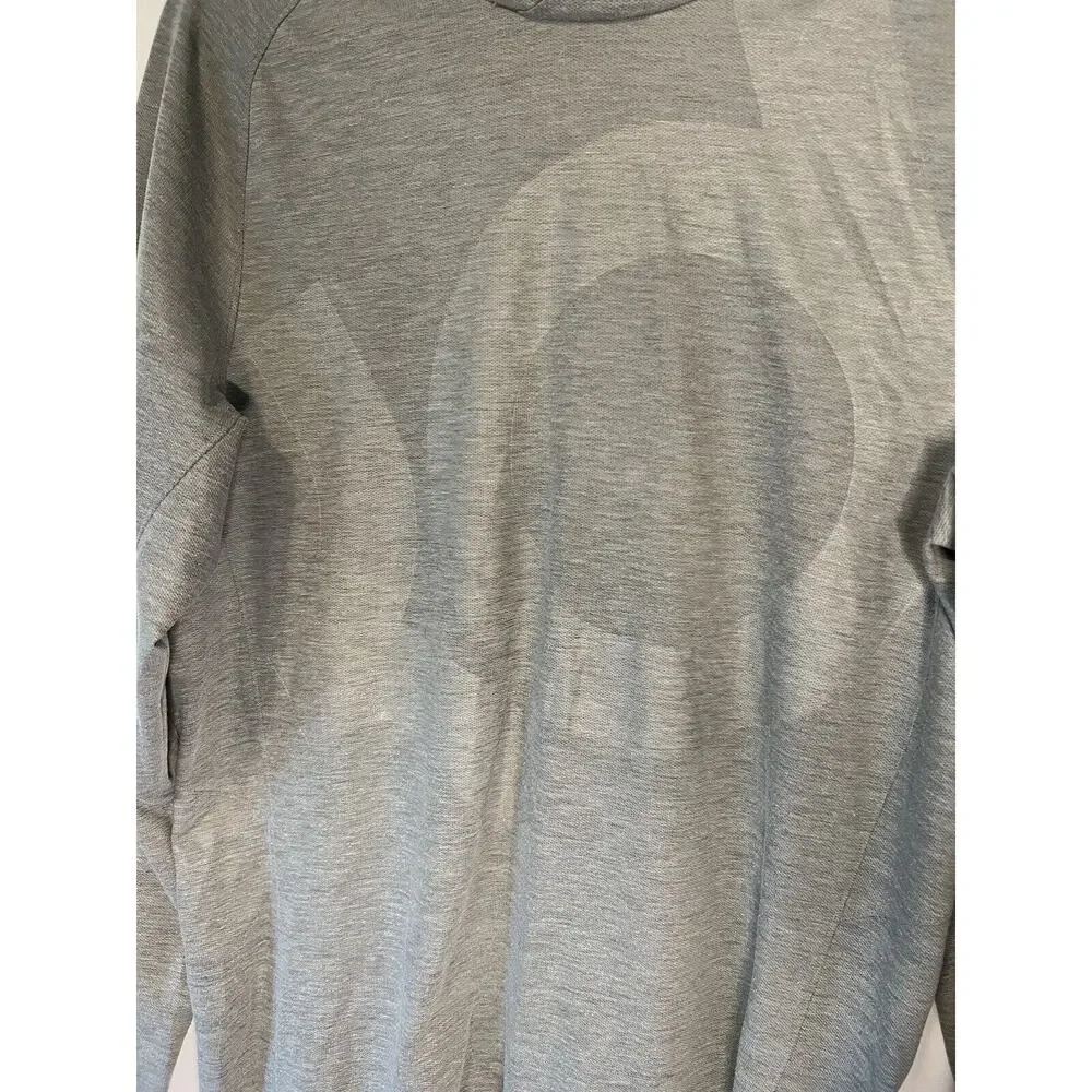 Nike Kevin Durant Clutch Elite Shooter Mens L Basketball Lightweight Hoodie Gray